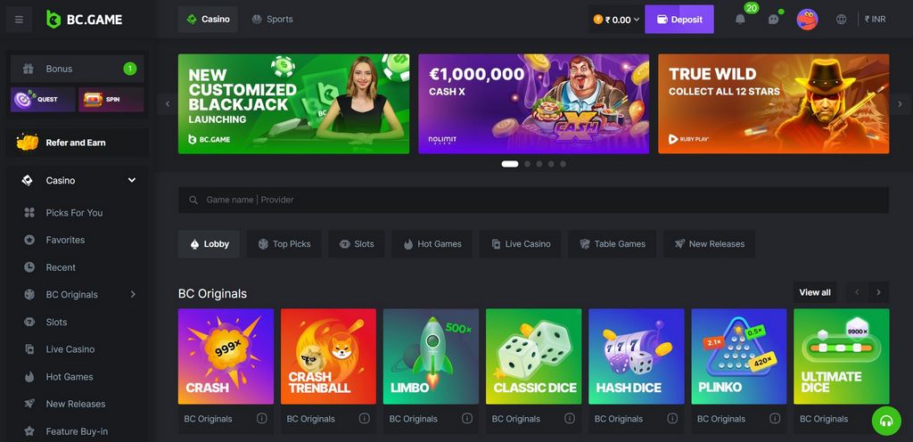 BC Game Nigeria - Authorities Crypto Casino and Bookmaker
